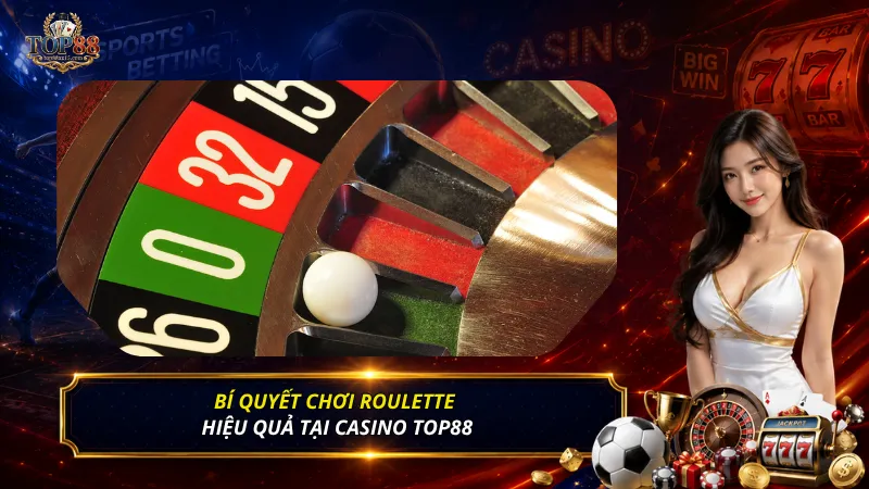 Bí quyết chơi Roulette hiệu quả tại casino Top88