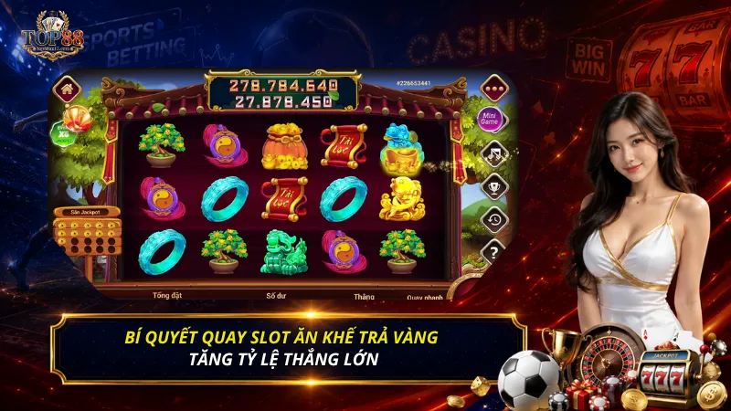 Bí quyết quay slot Ăn Khế trả vàng tăng tỷ lệ thắng lớn