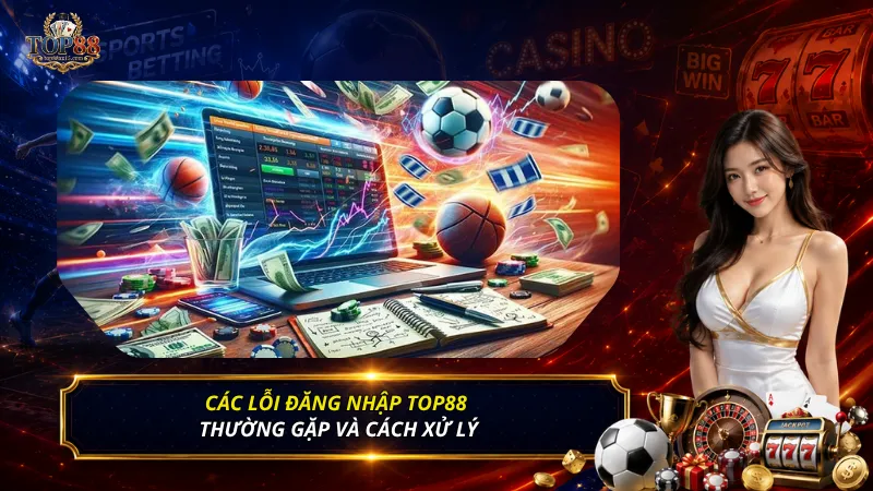 Các lỗi đăng nhập Top88 thường gặp và cách xử lý