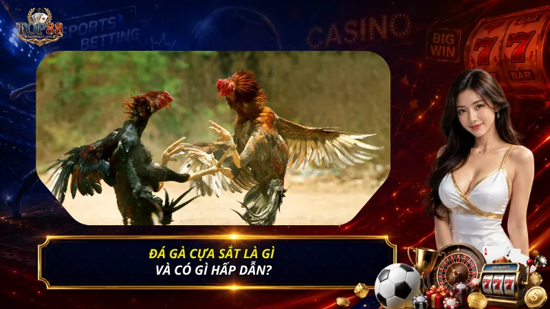 Đá gà cựa sắt là gì và có gì hấp dẫn?