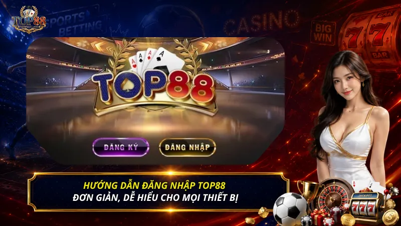 Hướng dẫn đăng nhập Top88 đơn giản, dễ hiểu cho mọi thiết bị