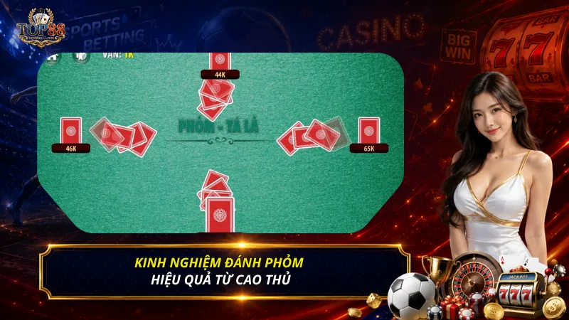 Kinh nghiệm đánh Phỏm hiệu quả từ cao thủ