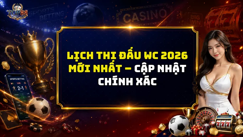 Lịch thi đấu WC 2026