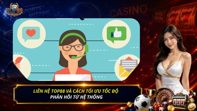 Liên hệ Top88 và cách tối ưu tốc độ phản hồi từ hệ thống