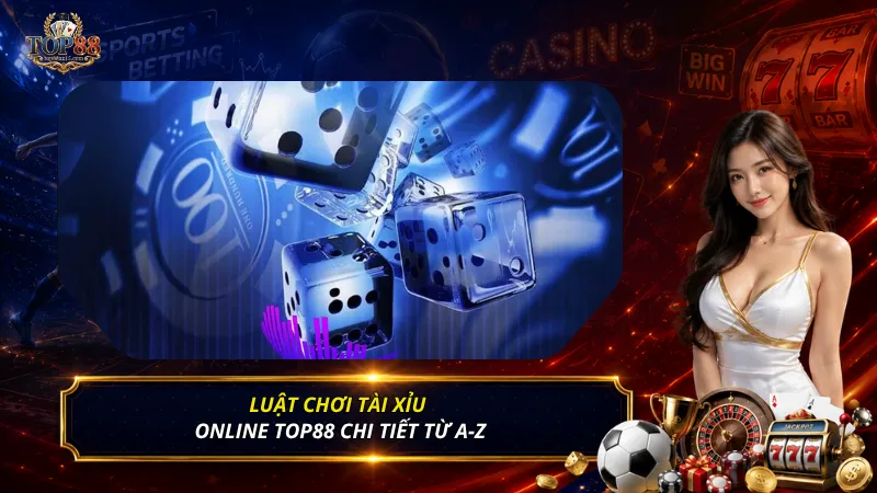 Luật chơi tài xỉu online Top88 chi tiết từ A-Z