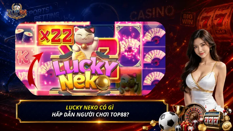 Lucky Neko có gì hấp dẫn người chơi Top88?
