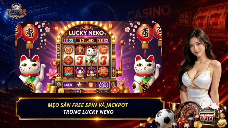 Mẹo săn Free Spin và jackpot trong Lucky Neko