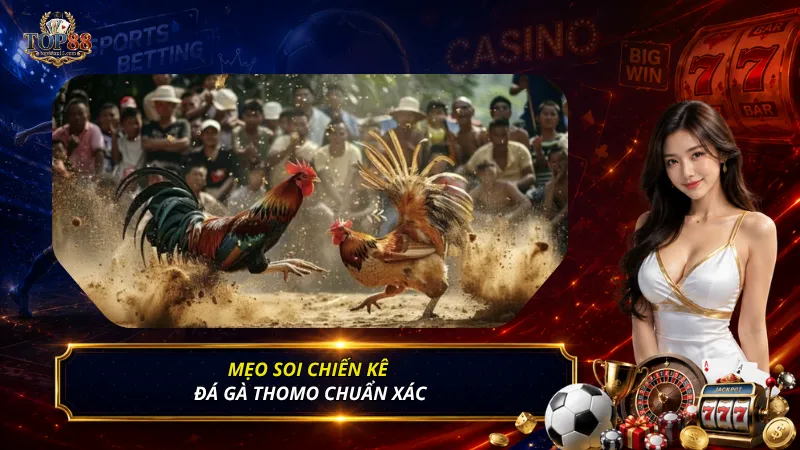 Mẹo soi chiến kê đá gà Thomo chuẩn xác