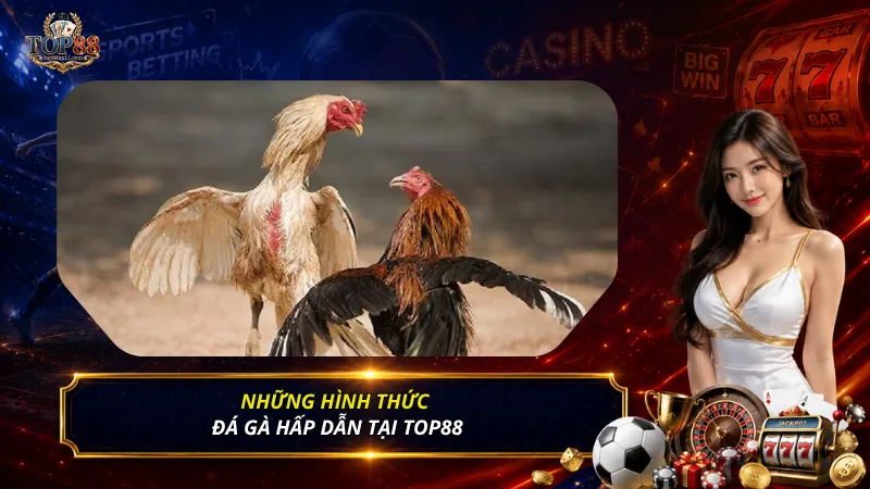 Những hình thức đá gà hấp dẫn tại Top88