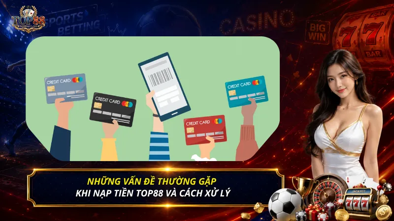 Những vấn đề thường gặp khi nạp tiền Top88 và cách xử lý