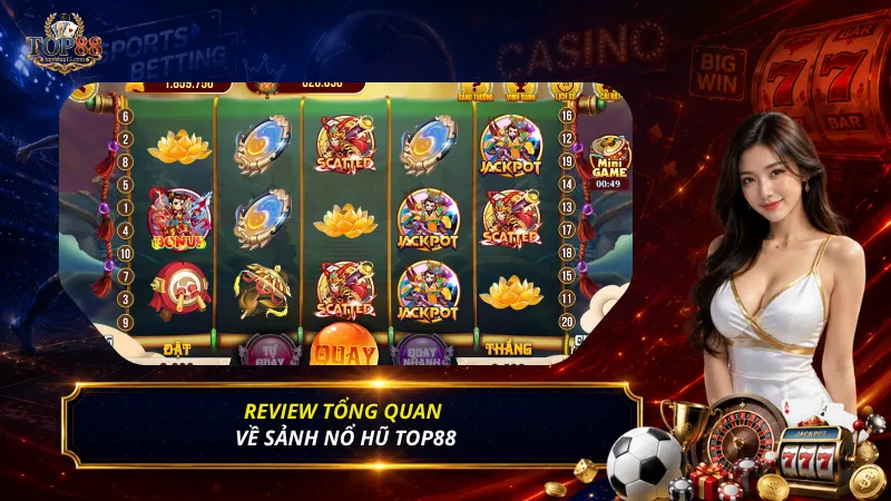 Review tổng quan về sảnh nổ hũ Top88