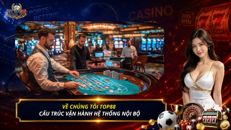 Về chúng tôi Top88 - Cấu trúc vận hành hệ thống nội bộ